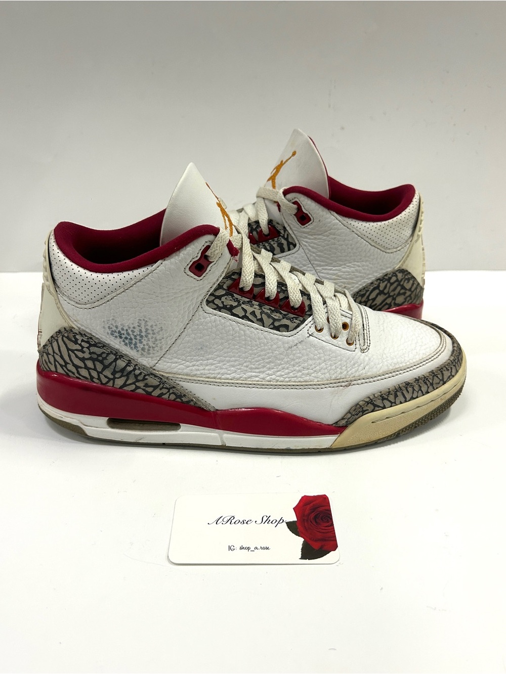 Nike Air Jordan 3 Retro ‘Cardinal Red’ (CT8532 126) Shoes Size: 10 M